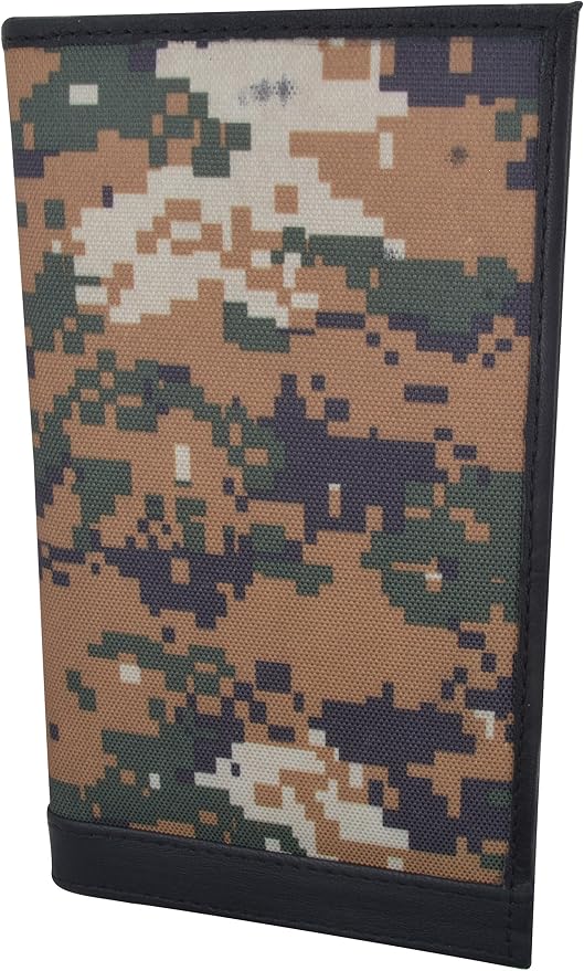 Marshal Bifold Leather RFID Blocking Credit Card Id Holder Wallet(CAMOUFLAGE) by Marshalwallet