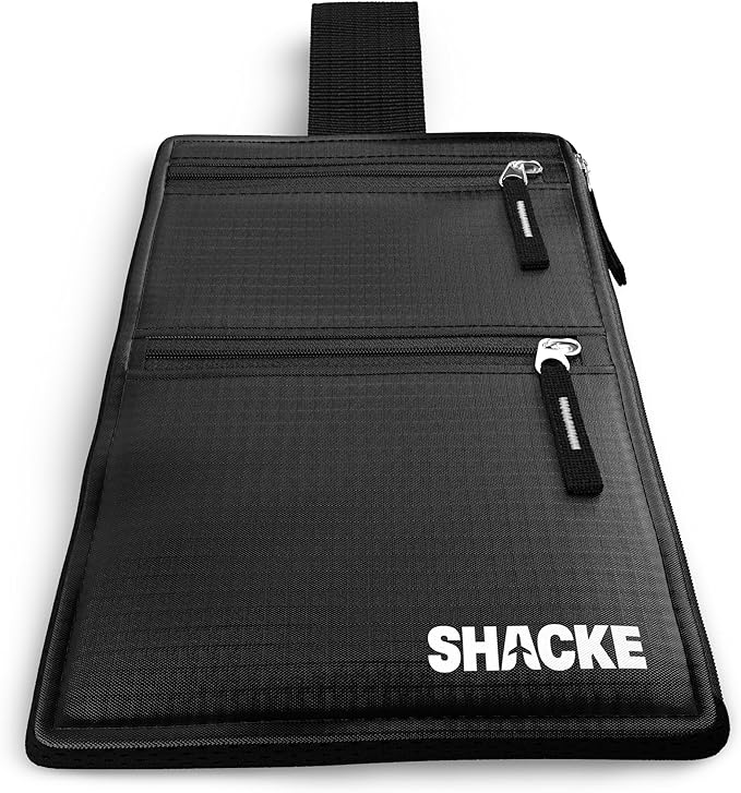 Shacke Hidden Travel Belt Wallet w/RFID Blocker by Shacke