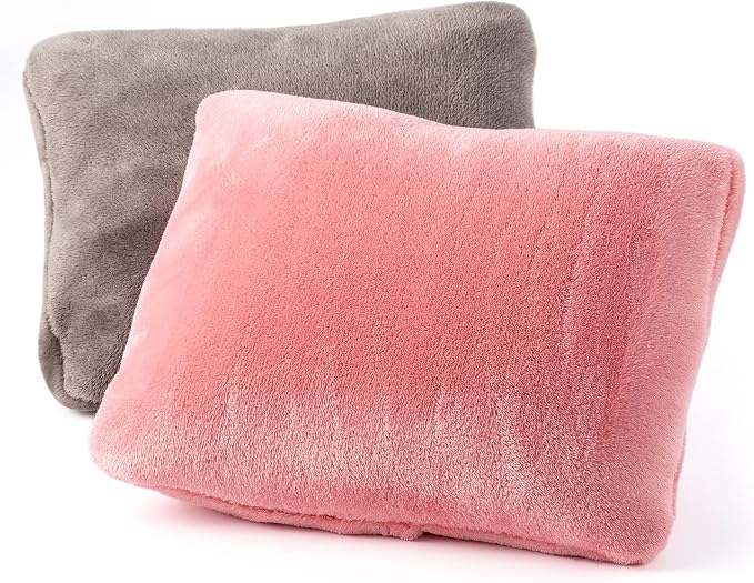 Shawl Blanket Pillow 2-in-1 with Sleeves for Office, Work, Home (Blossom Pink, 40x60) - Wearable Adult Snuggie Coat Poncho, Airplane Travel Set, Fleece Shoulder Wrap for Men and Women - Image 8