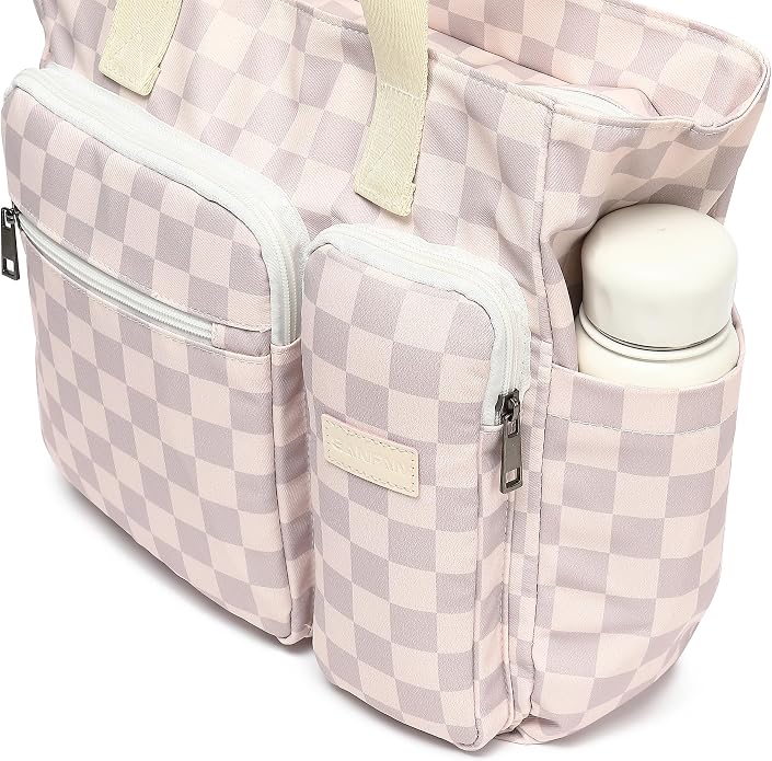 Women Tote Bag With Muti-Pockets,Lightweight Shoulder Bag,Large Capacity Handbag for Travel, Work, Gym - Image 7