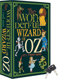 Wizard of Oz Diversion Book Safe with Key Lock, Secret Hidden Storage Box, Real Paper Pages, 9.3''x6.0''x2.3'', Includes 2 Keys, Sturdy Steel Metal Vault, Hollowed Out Book,Hidden Secret Compartment by Ulixu