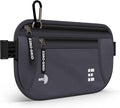 Money Belt for Secure Travel - RFID Blocking Slim Passport Holder - Hidden Waist Pouch for Cash, Credit Cards, Documents - Concealable Under Clothes, Water-Resistant Slim Fanny Pack for Men and Women by ZeroGrid