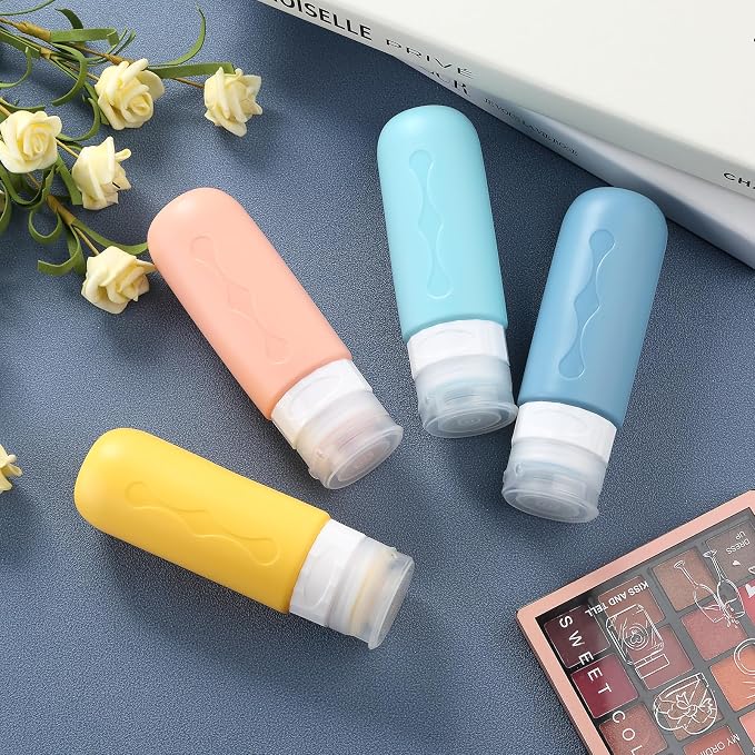 Gemice Travel Bottles for Toiletries, Tsa Approved, Travel Size Containers, BPA Free Leak Proof Tubs Refillable Liquid Accessories for Cometic Shampoo and Lotion Soap - Image 8