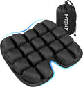 Travel Cushion for Airplane,Portable&Adjustable Air Seat Cushion,Inflatable Cushion for Travel,Coccyx Tailbone Pain Relief Chair Pad by Mtgky-Airseatcusihon