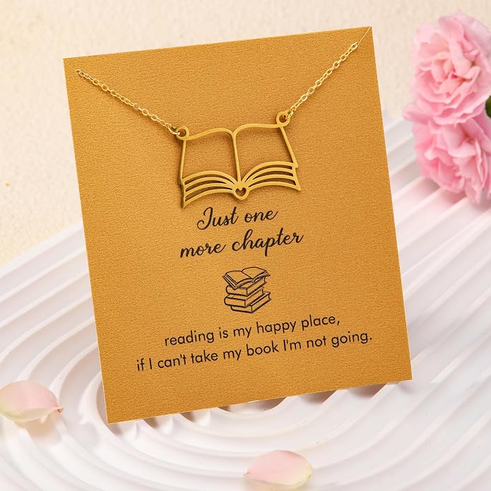 RZKING Golden Necklace for Women, Dainty Butterfly Heart Bow Rose Necklace, Gifts for Best Friend Sister Mom Girlfriend, Graduation Chritmas Birthday Anniversary Thank You Gifts - Image 5