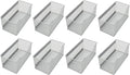 YBM Home Magnetic Basket Storage Organizer with 16 Strong Magnets for Metal Desk, Fridge, Whiteboard, and Wall Locker Accessories, Large (8-Pack) by YBMHome
