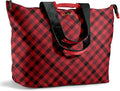 Fit & Fresh All The Things XL Beach Bag for Women, Oversized Travel Tote | Zip Closure, 3 Interior Pockets, 1 Large Zip Pocket, Dual Carry Handles, Canvas Weekender - Pool, College, Laundry, Groceries by fitfresh