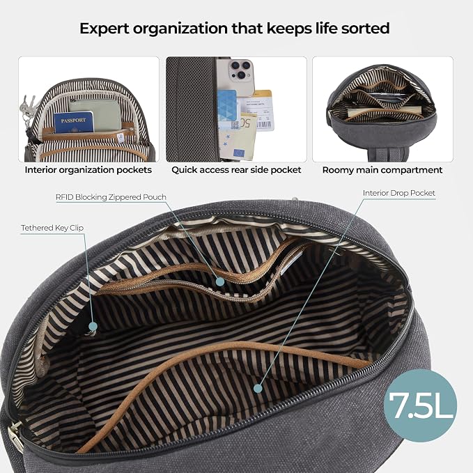 Travelon Anti-Theft Heritage Sling - Image 6