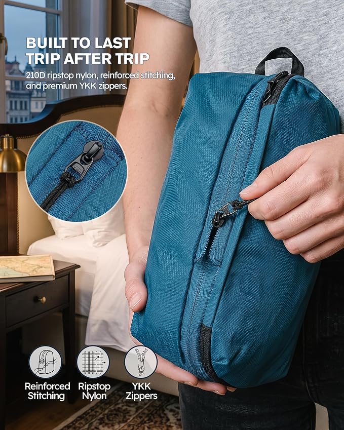 Compression Packing Cubes Ultralight 7PCS Luggage Travel Organizer Bags Set | Fit 24" Checked Luggage | Color-Coded Packing Essentials for Family & Business Trips | Water-Resistant Ripstop Nylon Cubes - Image 4