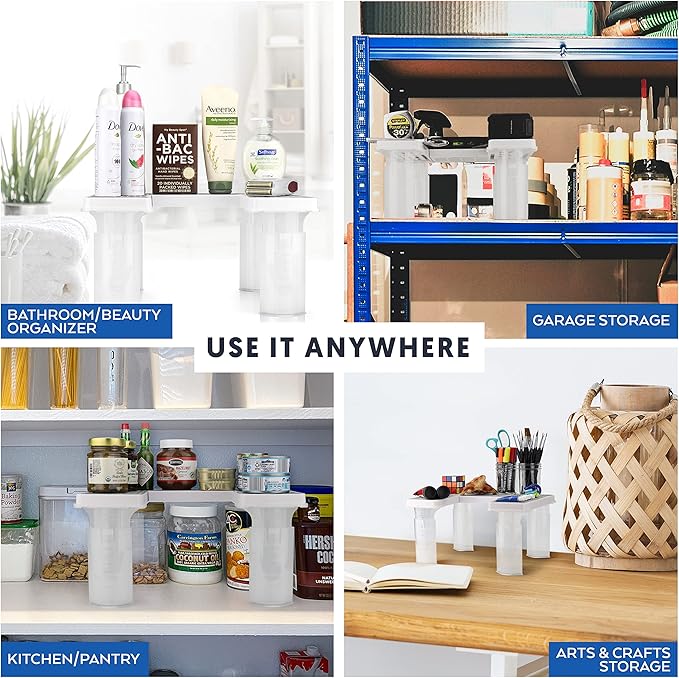 Savvy Shelf Adjustable Pantry & Can Storage Organizer - Kitchen Cabinet - Pantry Organization & Storage Can Organizer for Cupboard - Image 6