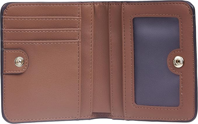 Toughergun Women’s Small Slim Leather Wallet with RFID Protection, Compact Bifold Mini Purse with Clear ID Window - Image 4