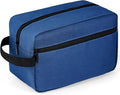 Elviros Travel Toiletry Bag for Women and Men,Lightweight Makeup Bag Hanging Dopp Kit with Shaving Compartment Cosmetic Organizer Large Tool Bag Travel Essentials,Gifts for Men(Large,Navy Blue) by Elviros