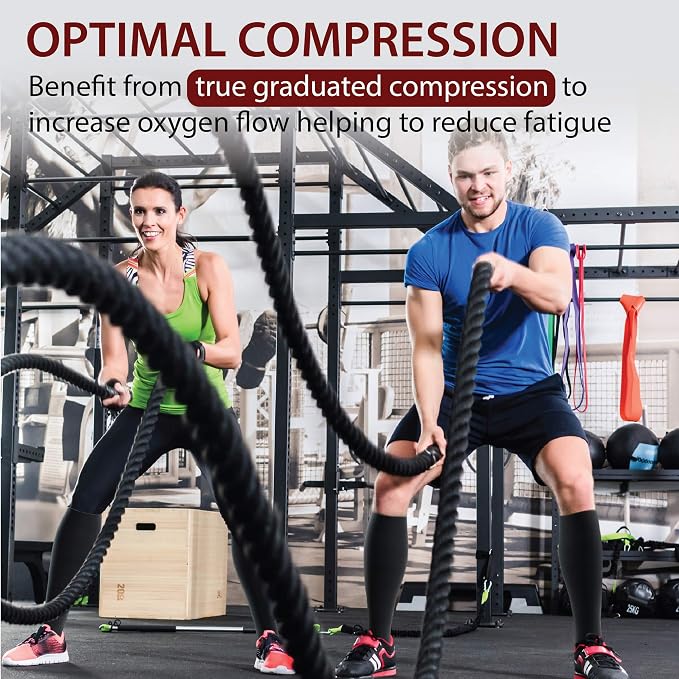 Compression Socks for Men and Women - Sports, Running, Flying, Work & More - Image 4