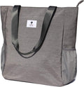 ESVAN Original Floral Water Resistant Large Tote Bag Shoulder Bag for Gym Beach Travel Daily Bags Upgraded by ESVAN