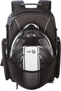 GO Waterproof Motorcycle Backpack Compact 20L for 2 Helmets 2 Carry Options | Lightweight design with laptop compartment, helmet strap and reflective details for cycling and motorcycle rides. by OGOriginal