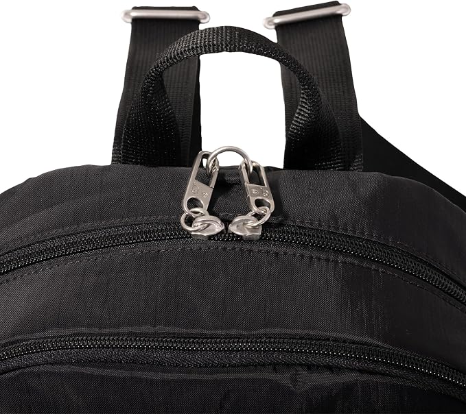 Securtex Anti-Theft Getaway Backpack - 9.4"x13"x5" Travel Safe Bag w/Locking Zippers, Slash-Resistant, RFID - Image 7