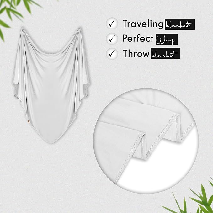 Luxury Cooling Travel Blanket - Stretchy, Lightweight Soft & Breathable Shawl Wraps for Women - Image 2