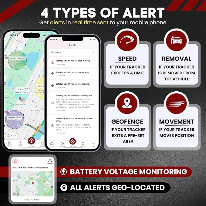 Volt - Real Time GPS Tracker Device - Car, Van, Motorbike, Caravan, Motorhome, Tractor, Coach & Car Tracker - 9-90V, Self-Install Including SIM & Data, 7 Day Free Trial - Image 4