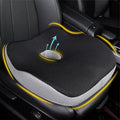 Allaboutsla Car Seat Cushion for Driving, Car Seat Pillow for Short Drivers | Ergonomic Memory Foam Seat Cushion for Pain Relief, Adult Booster Seat for Car, Butt Cushion for Car, Truck, Office, B&G by Allaboutsla