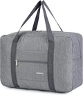For Spirit Airlines Personal Item Bag Foldable Travel Duffel Bag Tote Carry on Luggage Duffle Overnight for Women and Men by Narwey