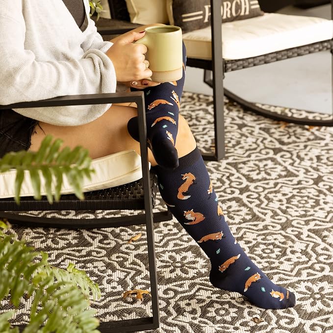 LEVSOX Compression Socks Women and Men, 20-30mmHg, Best for Nurses, Travel, Pregnancy - Image 4