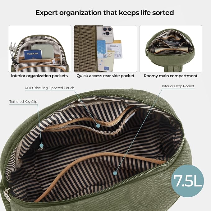Travelon Anti-Theft Heritage Sling - Image 6