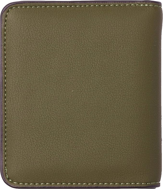 Toughergun Women’s Small Slim Leather Wallet with RFID Protection, Compact Bifold Mini Purse with Clear ID Window - Image 4