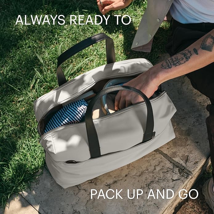 Away The Everywhere Bag, Airline-Approved Carry-On Travel Bag | Water-Repellent Duffel Bag with 16" Padded Laptop Pocket, Trolley Sleeve & Detachable Shoulder Strap - Image 2