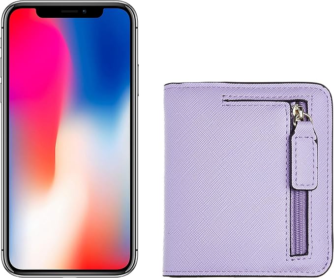 Toughergun Women’s Small Slim Leather Wallet with RFID Protection, Compact Bifold Mini Purse with Clear ID Window - Image 6