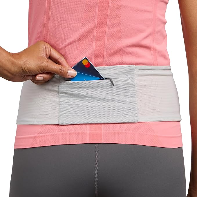 Nathan Zipster Max Running Belt, Running Belts for Women and Men, Bounce-Free Waist Pack with Extra Large Zipper Pocket, Smartphone Storage, Walking, Gym, Hiking - Image 7