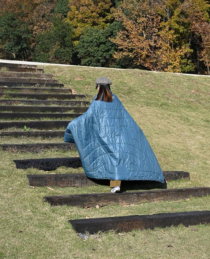 3M Thinsulate Insulation Warm Camping Blanket Ultralight Compact - Image 9