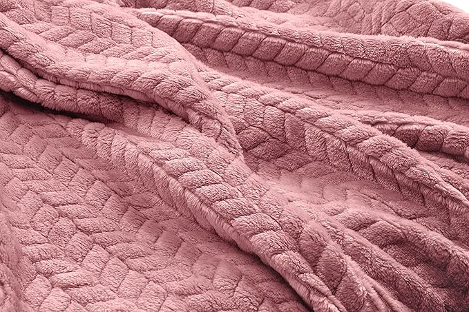 EverSnug Travel Blanket & Pillow 68x42 - Premium Ultra-Soft Microfleece 2 in 1 Compact & Packable Flight Blanket with Soft Bag Pillowcase, Hand Luggage Sleeve and Backpack Clip (Light Pink) - Image 4