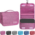 Toiletry Bag Travel Bag with Hanging Hook for Women and Men,Purple | Waterproof Small Capacity Hanging Multifunctional Makeup Bag for Toiletries, Portable Cosmetic Bag Travel Organizer by Unknown