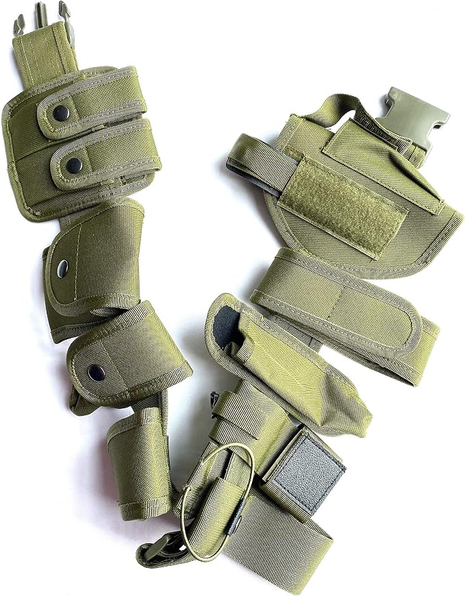 Police Security Duty Belt Modular Equipment Law Enforcement Hunting Game Versatile Utility Adjustable - Image 2