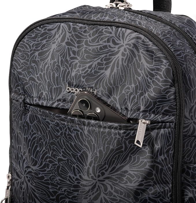 Securtex Anti-Theft Getaway Backpack - 9.4"x13"x5" Travel Safe Bag w/Locking Zippers, Slash-Resistant, RFID - Image 9