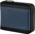 Admetus Mens RFID Blocking Wallets Zipper Leather Wallet for Men Bifold RFID Card Holder by Admetus