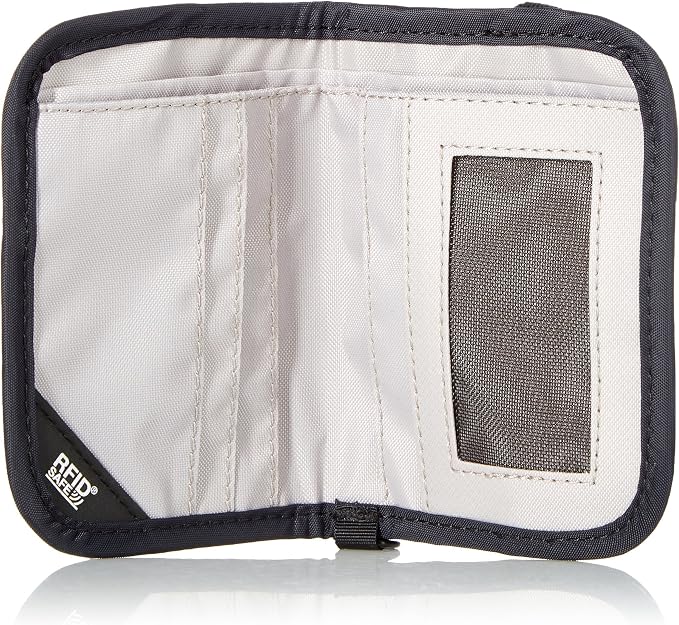 Pacsafe Rfidsafe V50 Anti-theft Blocking Compact Travel Wallet, Black - Image 6