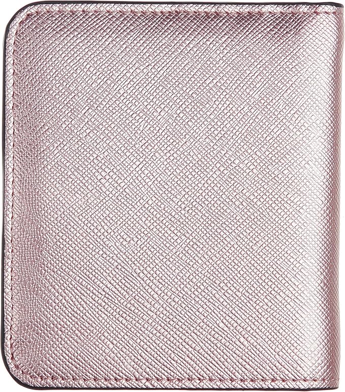 Toughergun Women’s Small Slim Leather Wallet with RFID Protection, Compact Bifold Mini Purse with Clear ID Window - Image 4