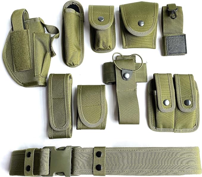 Police Security Duty Belt Modular Equipment Law Enforcement Hunting Game Versatile Utility Adjustable - Image 3