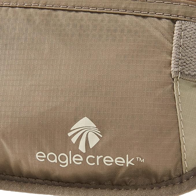 Eagle Creek Undercover Travel Money Belt - Passport Holder Accessory for Men and Women, Mocha - Image 3