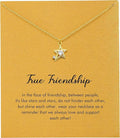 RZKING Golden Necklace for Women, Dainty Butterfly Heart Bow Rose Necklace, Gifts for Best Friend Sister Mom Girlfriend, Graduation Chritmas Birthday Anniversary Thank You Gifts by RZKING