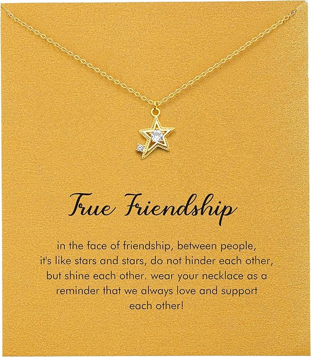 RZKING Golden Necklace for Women, Dainty Butterfly Heart Bow Rose Necklace, Gifts for Best Friend Sister Mom Girlfriend, Graduation Chritmas Birthday Anniversary Thank You Gifts by RZKING