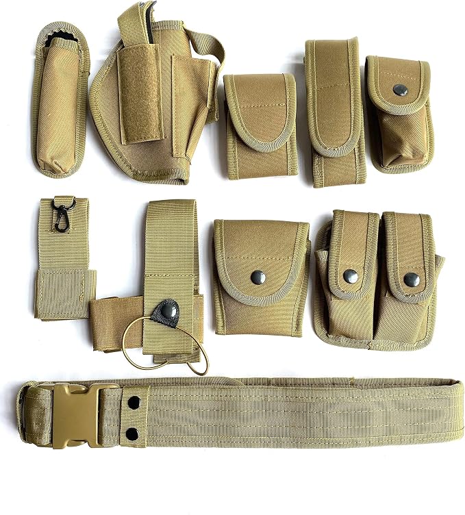 Police Security Duty Belt Modular Equipment Law Enforcement Hunting Game Versatile Utility Adjustable - Image 2